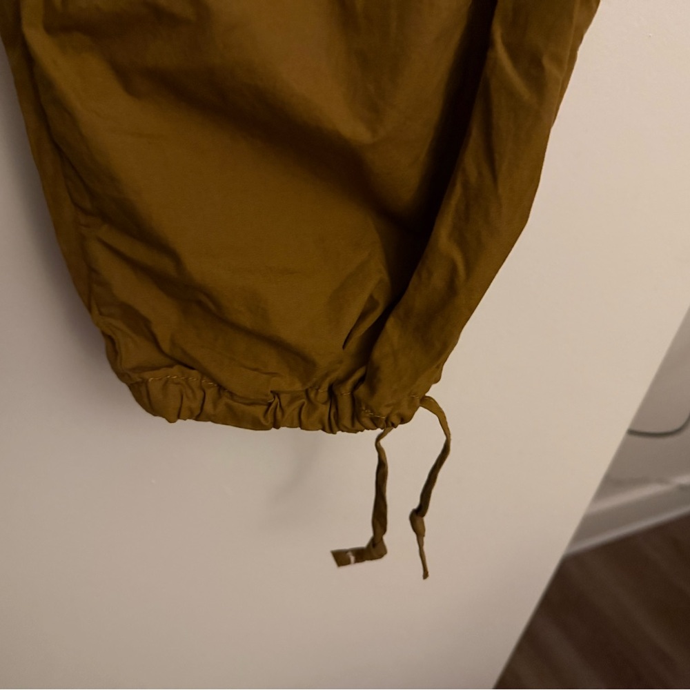 Anthropologie NWT Pilcro Pull-On Parachute Pants Bronze Pockets Women’s Size XS - Picture 3 of 13